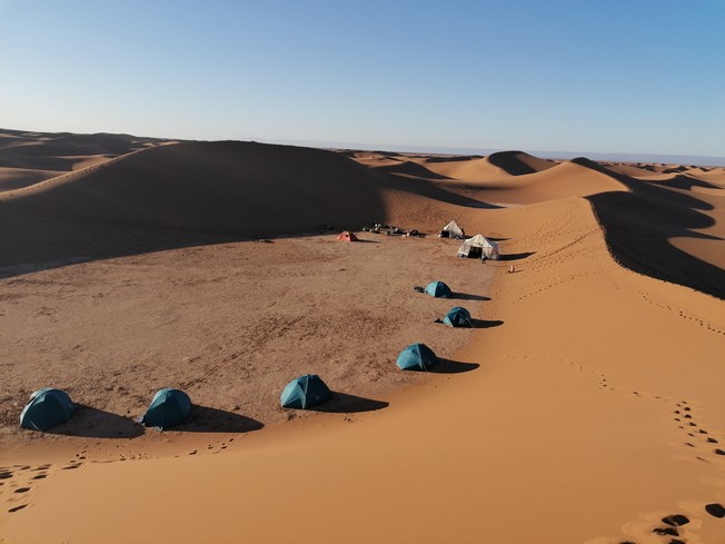 Randonnée dans les Dunes en Terre Nomade