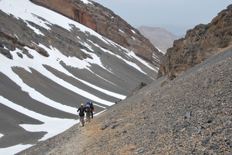 Le Mont M'goun 4067M